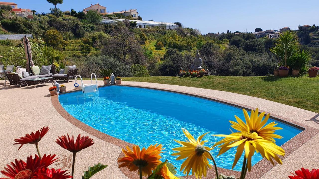 Studio-Mezzanine Dans Villa Cagnes-sur-Mer Zewnętrze zdjęcie